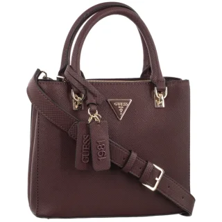Torebka Guess Noelle II Sml Multi Comp Stchl HWZG96 72050 Burgundy