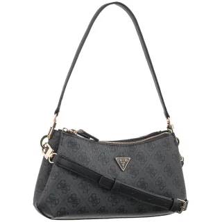 Torebka Guess Noelle II 3 Comp Shldr Xbody HWBG96 72730 Coal Logo