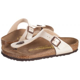 Japonki Birkenstock Gizeh Graceful Pearl White 943871