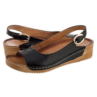 Sandały Maciejka Czarne 01974-01/00-5