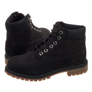 Trapery Timberland Youths 6 IN Premium WP Boot Black A11AV