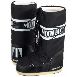 Śniegowce Moon Boot Icon Nylon Black 1400440 N001
