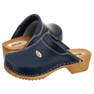 Drewniaki Buxa Supercomfort Granatowe F10