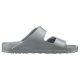 Klapki Birkenstock Arizona EVA Metallic Silver 1003491 - małe zdjęcie