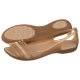 Sandały Crocs Isabella Huarache Flat W Bronze 202463-854 - małe zdjęcie