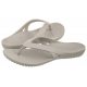 Japonki Crocs Kadee II Flip W Platinum 202492-018 - małe zdjęcie