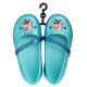 Balerinki Crocs Lina Frozen Flat K Ice Blue 204454-4O9 - małe zdjęcie