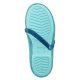 Balerinki Crocs Lina Frozen Flat K Ice Blue 204454-4O9 - małe zdjęcie