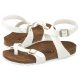 Sandały Birkenstock Yara Patent White 1005166 - małe zdjęcie