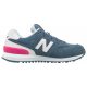 Buty New Balance WL574CNB Niebieskie/Białe - małe zdjęcie