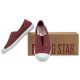 Trampki Big Star Bordowe Y273007 - małe zdjęcie