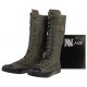 Trampki New Age Zielone CZ008 Khaki - małe zdjęcie