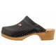 Drewniaki Buxa Supercomfort Czarne 2 F11 - małe zdjęcie