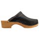 Drewniaki Buxa Supercomfort Czarne 2 F11 - małe zdjęcie