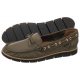 Mokasyny Nessi Zielone/Khaki 76706 5 - małe zdjęcie
