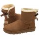 Buty UGG W Mini Bailey Bow II 1016501 W/CHE - małe zdjęcie