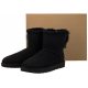 Buty UGG W Mini Bailey Bow II 1016501 W/BLK - małe zdjęcie