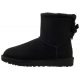 Buty UGG W Mini Bailey Bow II 1016501 W/BLK - małe zdjęcie