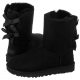 Buty UGG W Bailey Bow II 1016225 W/BLK - małe zdjęcie