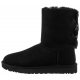 Buty UGG W Bailey Bow II 1016225 W/BLK - małe zdjęcie
