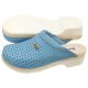 Drewniaki Buxa Supercomfort Niebieskie FPU11