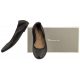 Baleriny Tamaris Czarne 1-22128-20 003 Black Leather - małe zdjęcie