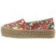 Espadryle Venezia 486 VE758 BEI w Kwiaty - małe zdjęcie