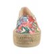 Espadryle Venezia 486 VE758 BEI w Kwiaty - małe zdjęcie
