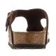 Japonki Birkenstock Ramses Dark Brown 044701 - małe zdjęcie