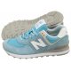 Buty New Balance WL574ESB Niebieskie - małe zdjęcie