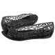 Sandały Crocs Isabella Jelly II Flat W Black 204941-060 - małe zdjęcie