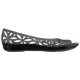 Sandały Crocs Isabella Jelly II Flat W Black 204941-060 - małe zdjęcie