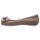 Baleriny Zaxy Pop Flocked II Fem 82542/51920 Beżowe - małe zdjęcie