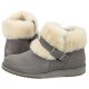 Botki EMU Australia Oxley Fur Cuff Dove Grey W11698 - małe zdjęcie