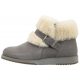 Botki EMU Australia Oxley Fur Cuff Dove Grey W11698 - małe zdjęcie