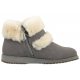 Botki EMU Australia Oxley Fur Cuff Dove Grey W11698 - małe zdjęcie