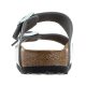 Klapki Birkenstock Arizona BS Silver 1012283 - małe zdjęcie