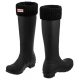 Ocieplacze do kaloszy Hunter Half Cardigan Boot Sock Black UAS3004AAC - małe zdjęcie