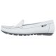 Mokasyny Nessi Białe Licowe 17130 3 - małe zdjęcie