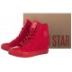Trampki Big Star Czerwone AA274A088 - małe zdjęcie
