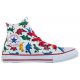 Trampki Converse CT All Star HI White/Enamel Red 663636C - małe zdjęcie