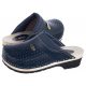 Drewniaki Buxa Supercomfort Granatowe FPU11
