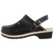 Drewniaki Buxa Supercomfort Czarne FPU11p - małe zdjęcie