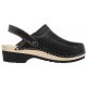 Drewniaki Buxa Supercomfort Czarne FPU11p - małe zdjęcie