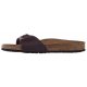 Klapki Birkenstock Madrid BS Dark Brown 040393 - małe zdjęcie