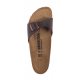Klapki Birkenstock Madrid BS Dark Brown 040393 - małe zdjęcie