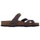 Klapki Birkenstock Mayari Nubuck Mocca 71061 - małe zdjęcie