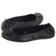 Baleriny Tommy Hilfiger Flexible Leather Ballerina FW0FW04073 990 Black - małe zdjęcie