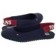 Baleriny Tommy Hilfiger Sporty Sling Back Ballerina EN0EN00163 403 Midnight - małe zdjęcie