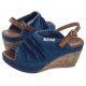 Sandały Venezia Granatowe Jeans 1223-K1K37-69 - małe zdjęcie